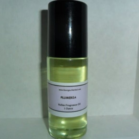 Plumeria Perfume Oils 1 Oz Roll On Glass Bottle - Picture 1 of 1